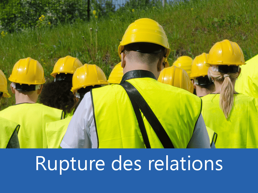 Rupture des relation chantier 53, problèmes dialogue entreprise bâtiment Laval, solution rupture des relation sur chantier La Mayenne, expert problème chantier 53,